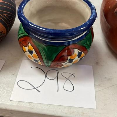 Small Colorful Planter From Mexico