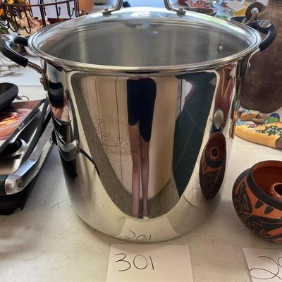 12 Qt Stainless Steel Tramantina Stock Pot