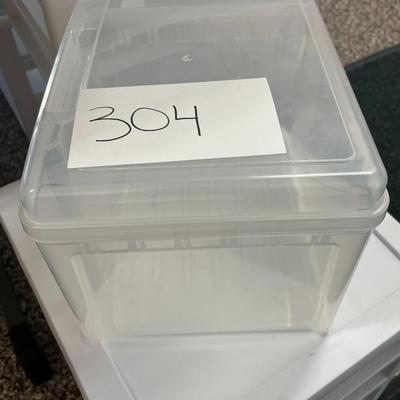 Clear Plastic Container Box
