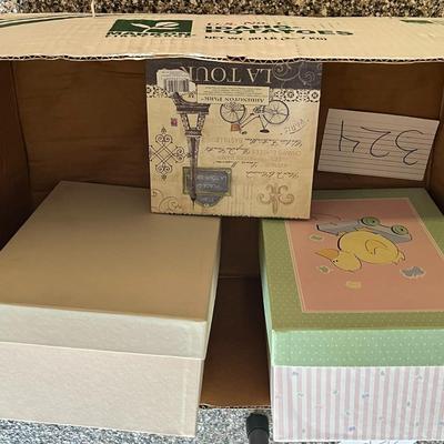 3 Photo/Keep Sake Photo Storage Boxes