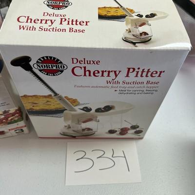 Norpro Deluxe Cherry Pitter W/Suction Base