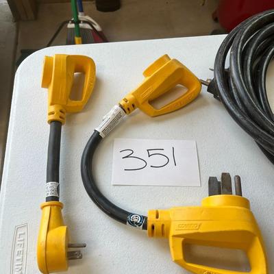 2 Camco Power Grip 4 Prong 30 Amp