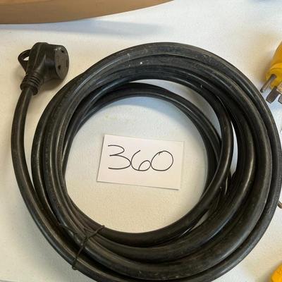 Camco Black Extension Cord