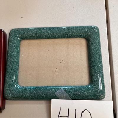 Blue Marble Picture Frame