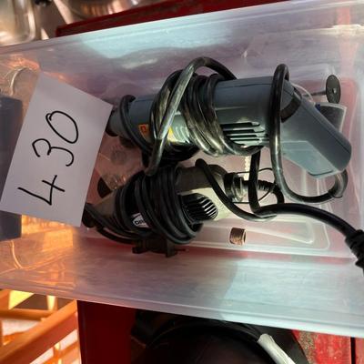 2 Electric Rotary Tools 