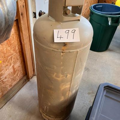 Tall Propane Tank