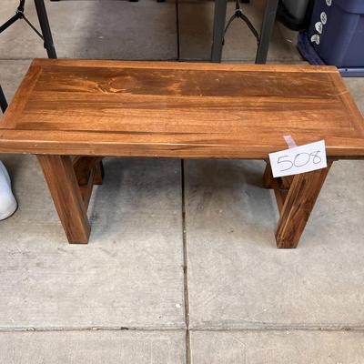 Cherry Wood Bench - Heavy Duty