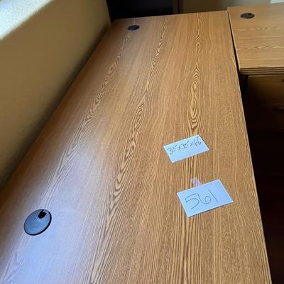 30x30x66 Brown Desk 
