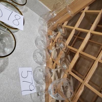 6 Variety Wine & Champagne Glasses