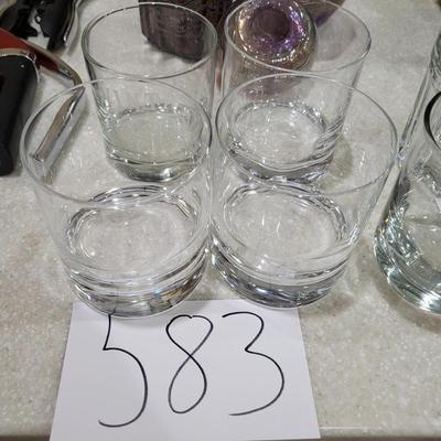 4 Whiskey Glasses
