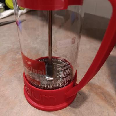 BODUMM FRENCH PRESS AND COFFEE/WATER WARMER