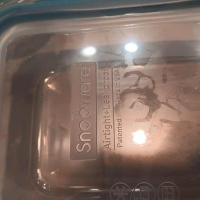 SNAPWARE GLASS FOOD STORAGE CONTAINERS