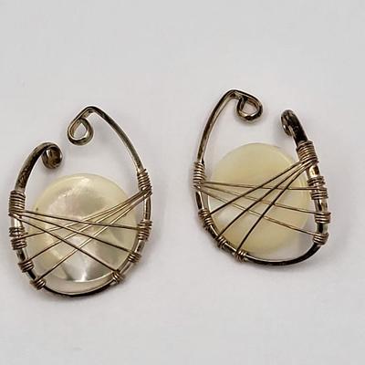 Two Pairs Handmade Sterling Silver Ear Wraps