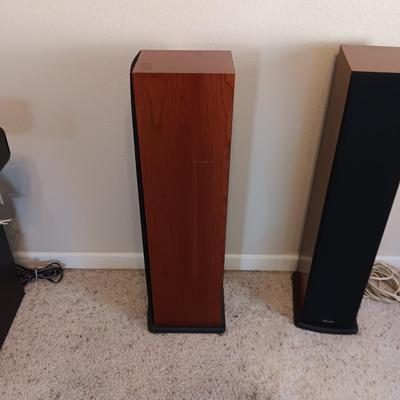 POLK AUDIO R40 TOWER SPEAKERS
