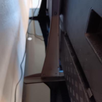 HISENSE 65" LED, LCD TV PLUS 3 TIER MEDIA STAND
