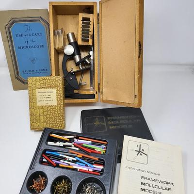 Fun With Science & Discovery - Vintage Microscope & More