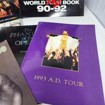 Memoribilia Concert Booklets Lot