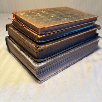 Antique Books + Bookends - Marcus Aurelius Antoninus & More (2L-RG)
