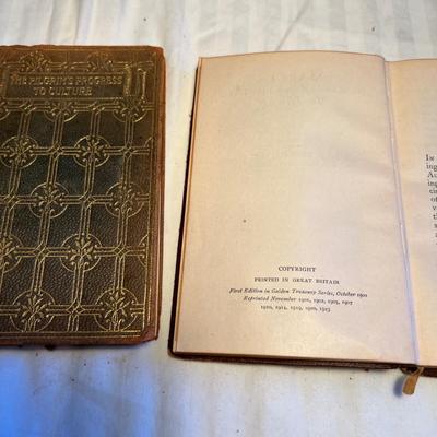 Antique Books + Bookends - Marcus Aurelius Antoninus & More (2L-RG)