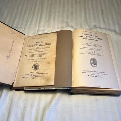 Antique Books + Bookends - Marcus Aurelius Antoninus & More (2L-RG)