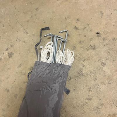 Portable Shower Tent With Two Sun Shower Bags & Camp Toilet (2G1-MG)