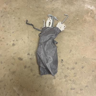 Portable Shower Tent With Two Sun Shower Bags & Camp Toilet (2G1-MG)