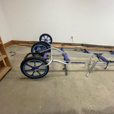 Two EZ Top Kayak Carts (2G1-MG)