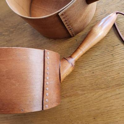 Pair of Frye's Measure Mill Piggins