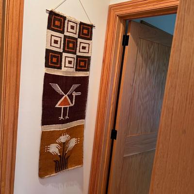 Navajo Woven Wall Hanging (2L-RG)