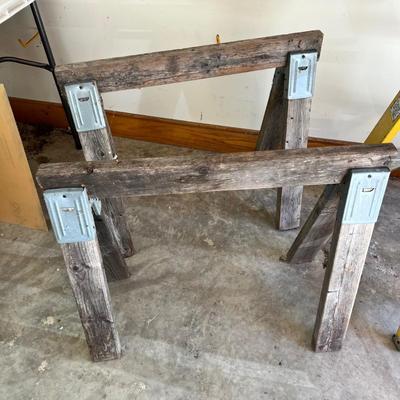 Ladder & Saw Horses (G-MK)