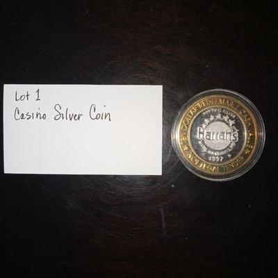 Casino Silver Coin