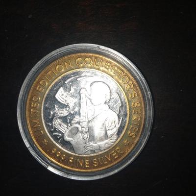Casino Silver coin
