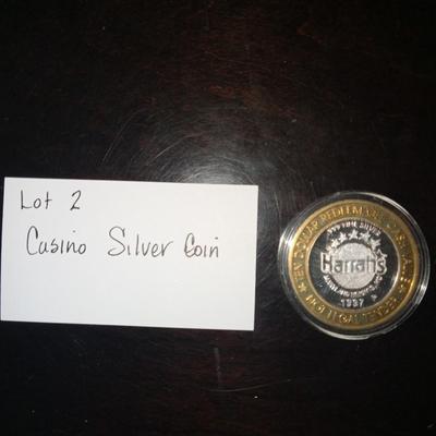 Casino Silver coin