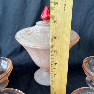 Lot 27 Pink Depression lot