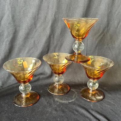 Lot 31 Brice Brothers Swirl Ball Stem