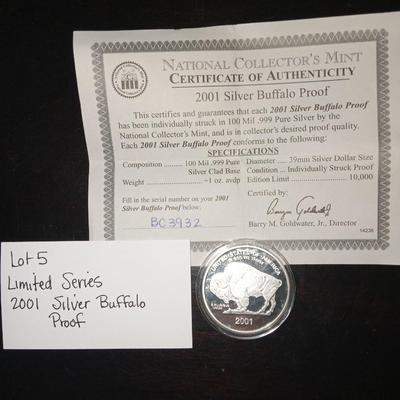 2001 Silver Buffalo Proof