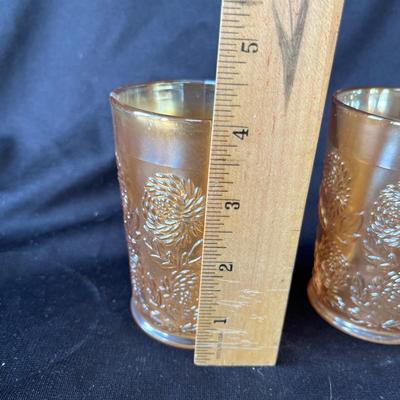Lot 34 Fenton 10 Mums Tumblers