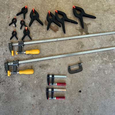 Assortment of Clamps by Bessey, Sumo Grip & More (G-MK)