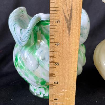 Lot 36 Art Glass vases