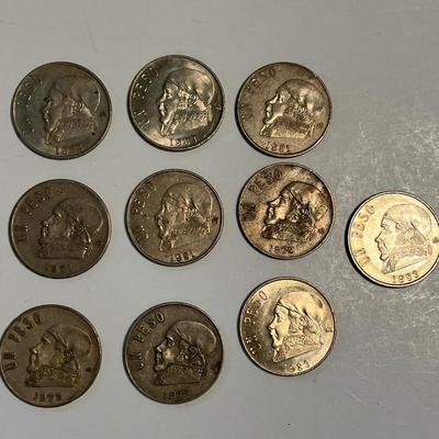 Mexican Pesos 1980’s