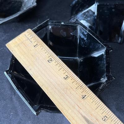 Lot 42 Black glass lot