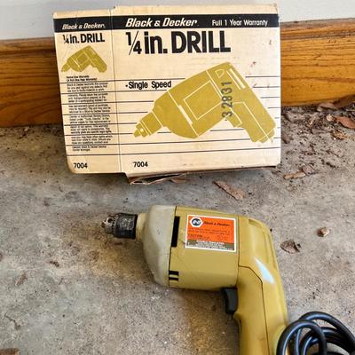 Corded Black & Decker Drills and More (G-MK)