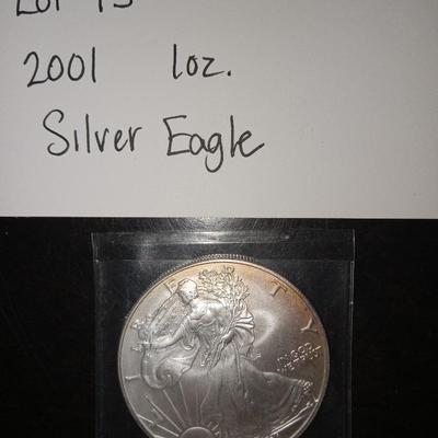 2001 silver eagle