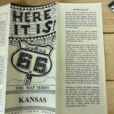 Route 66 Maps, RV & Camping Travel Books (2G1-MG)