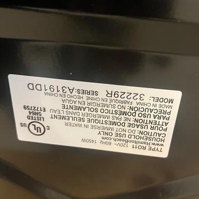 Hamilton Beach 22 Quart Roaster Oven (2G1-MG)