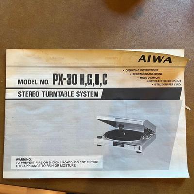 Fifty Plus Vinyl LP’s & Aiwa Turntable (L2-RG)