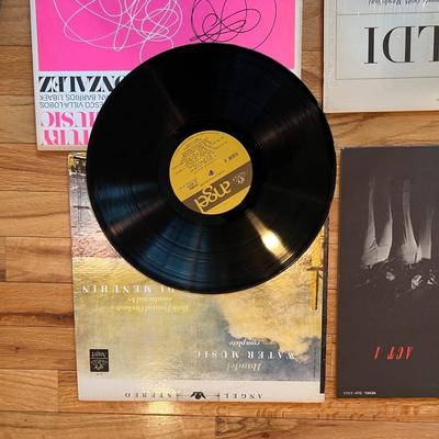 Fifty Plus Vinyl LP’s & Aiwa Turntable (L2-RG)