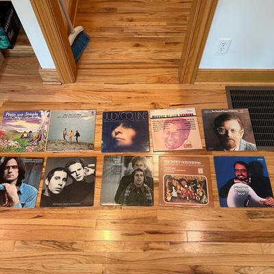 Fifty Plus Vinyl LP’s & Aiwa Turntable (L2-RG)