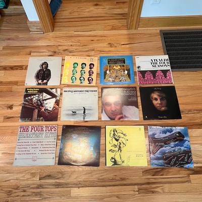 Fifty Plus Vinyl LP’s & Aiwa Turntable (L2-RG)