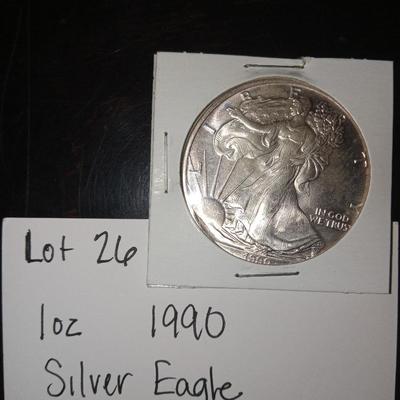 1990 silver Eagle